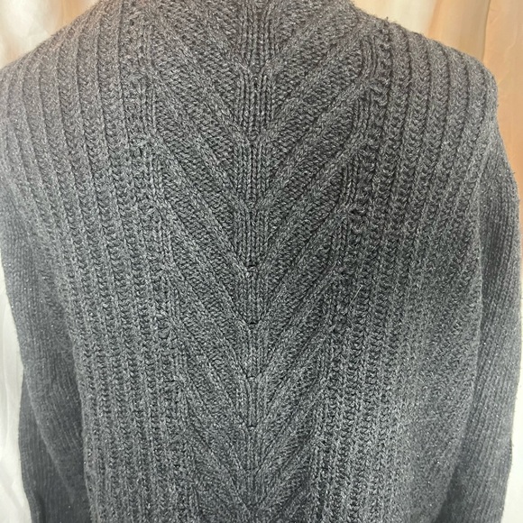 Lane Bryant Charcoal Cowl Neck Sweater - Picture 5 of 7